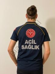İ-SPORTİVE Acil Sağlık Polo Yaka Kısa Kol 112 T-Shirt