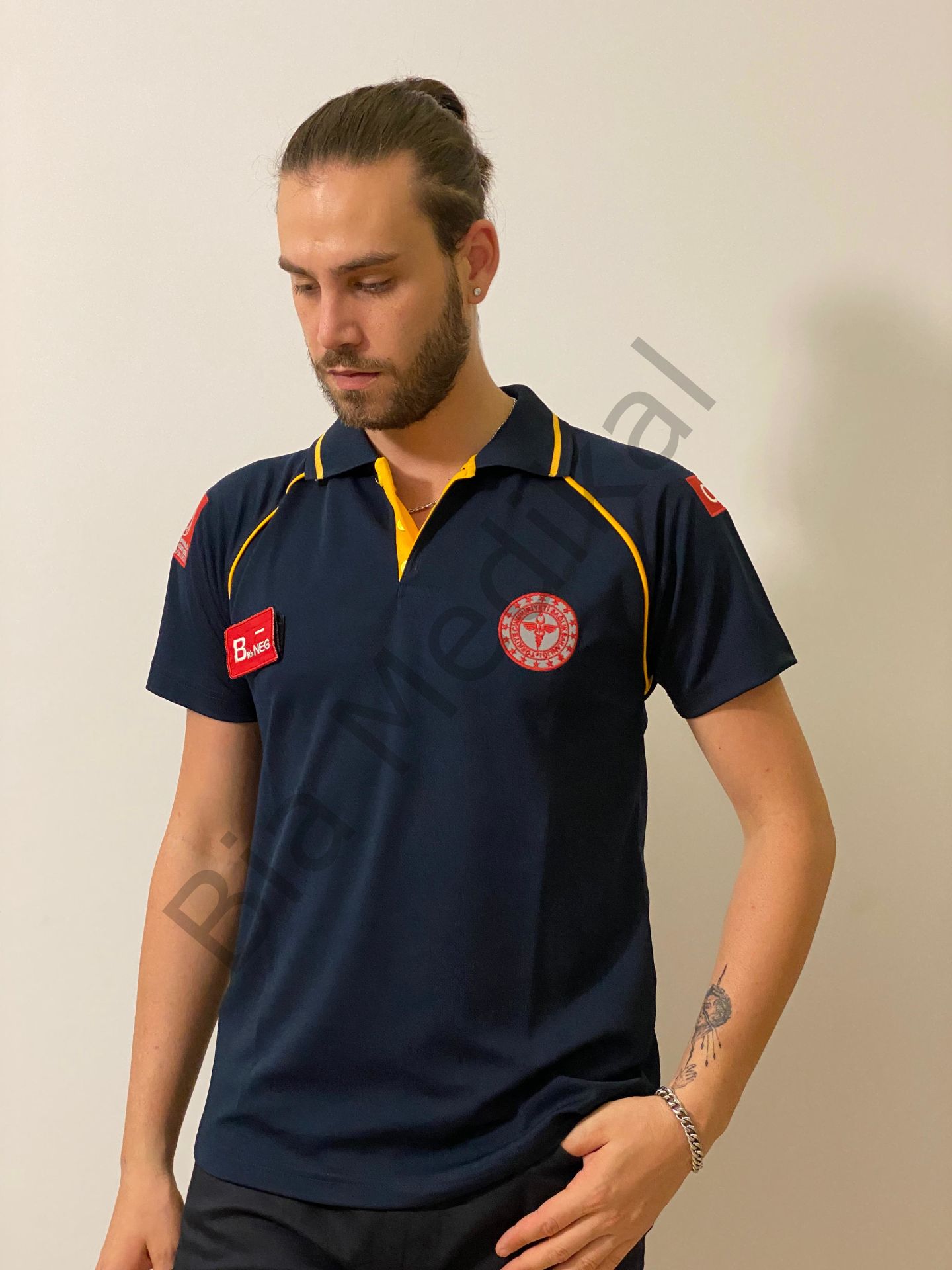İ-SPORTİVE Acil Sağlık Polo Yaka Kısa Kol 112 T-Shirt