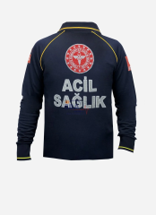 İ-SPORTİVE Acil Sağlık Polo Yaka Uzun Kol 112 T-Shirt