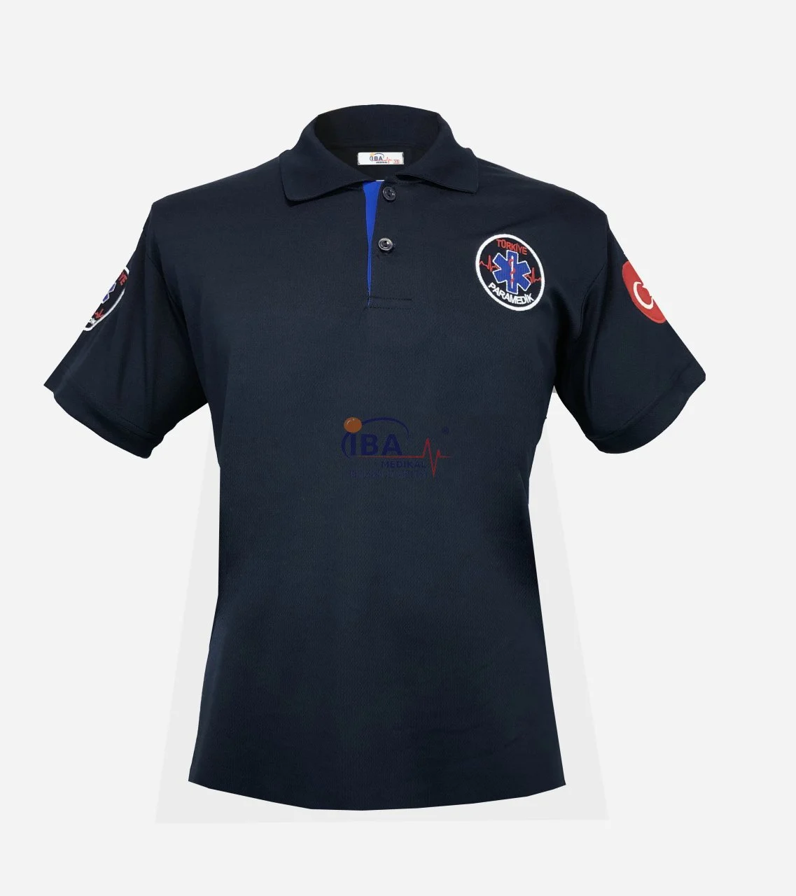 İ-SPORTİVE Acil Sağlık Polo Yaka Paramedik T-Shirt