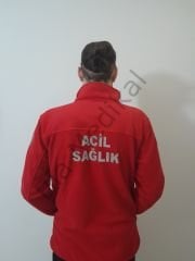 YENİ ACİL SAĞLIK 112 POLAR HIRKA (KIRMIZI)