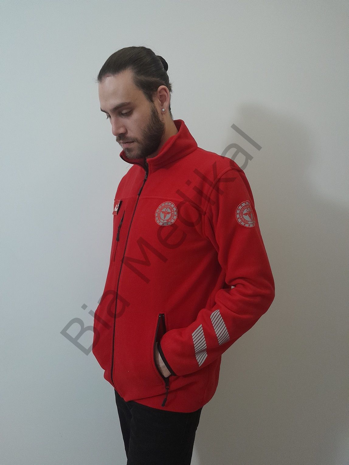 YENİ ACİL SAĞLIK 112 POLAR HIRKA (KIRMIZI)