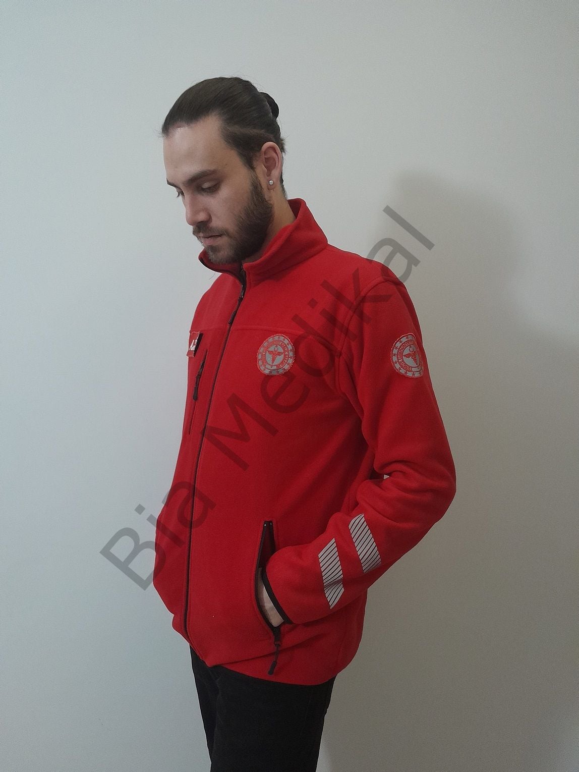 YENİ ACİL SAĞLIK 112 POLAR HIRKA (KIRMIZI)