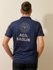 Polo yaka  lacivert Comfort  Acil Sağlık tişort