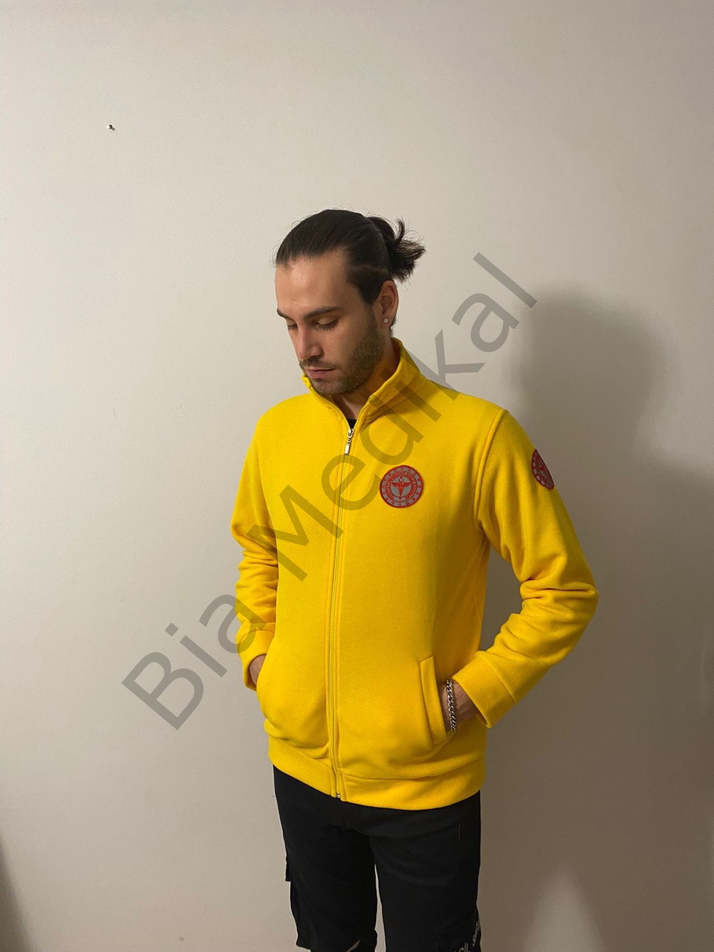 ACİL SAĞLIK 112  POLAR HIRKA (SARI)