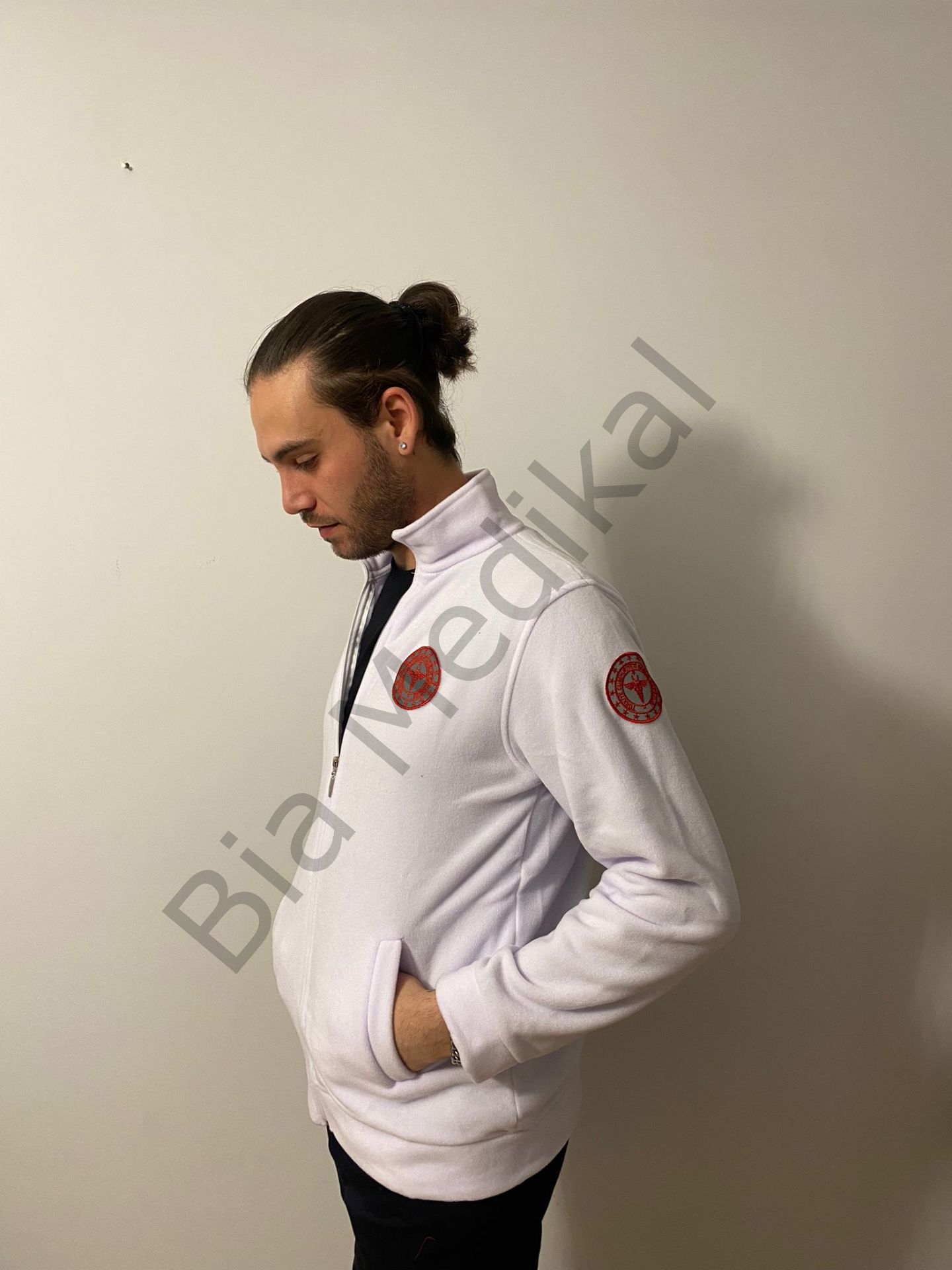 ACİL SAĞLIK 112  POLAR HIRKA (BEYAZ)