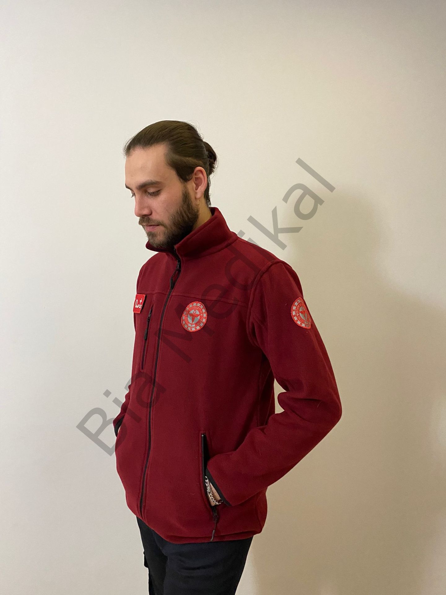 YENİ ACİL SAĞLIK 112 POLAR HIRKA (BORDO)