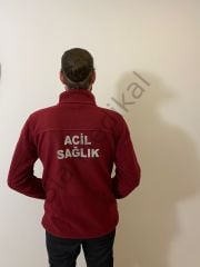 YENİ ACİL SAĞLIK 112 POLAR HIRKA (BORDO)