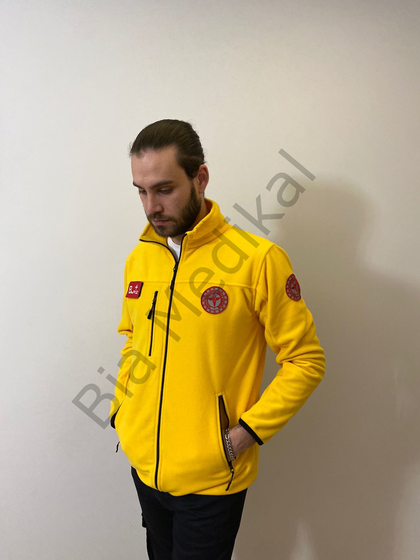 YENİ ACİL SAĞLIK 112 POLAR HIRKA (SARI)