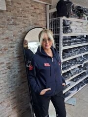 112 Acil Sağlık Kapşonlu fermuarlı Polar Lacivert