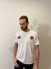 Sıfır yaka Comfort Acil Sağlık (Beyaz) tişört