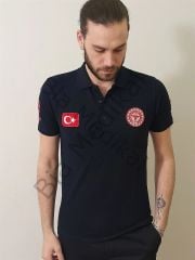Polo yaka Lacoste  Acil Sağlık (Siyah) tişört