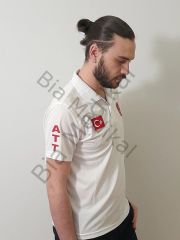 112 Polo yaka Comfort tişört  Acil Sağlık (Beyaz)