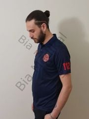 112 tişört Polo yaka Lacivert lacoste