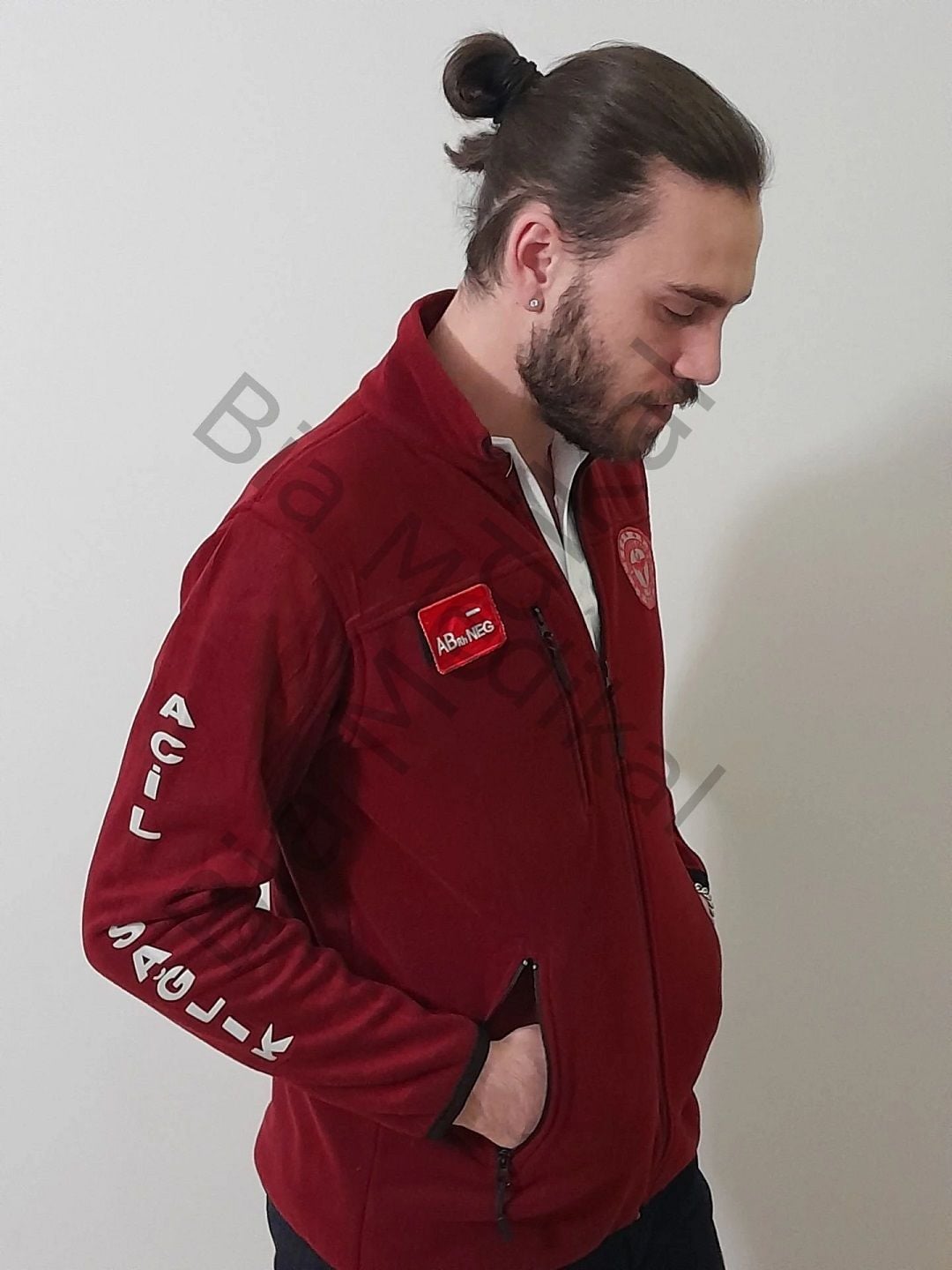 YENİ ACİL SAĞLIK 112 POLAR HIRKA (BORDO)2025