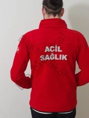 YENİ ACİL SAĞLIK 112 POLAR HIRKA (KIRMIZI)2025