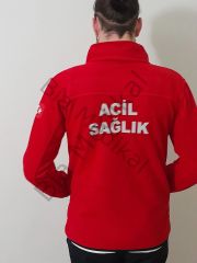 YENİ ACİL SAĞLIK 112 POLAR HIRKA (KIRMIZI)2025