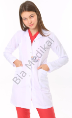 Doktor Önlükleri Önlük - Vizit - Bayan - Klasik Yaka