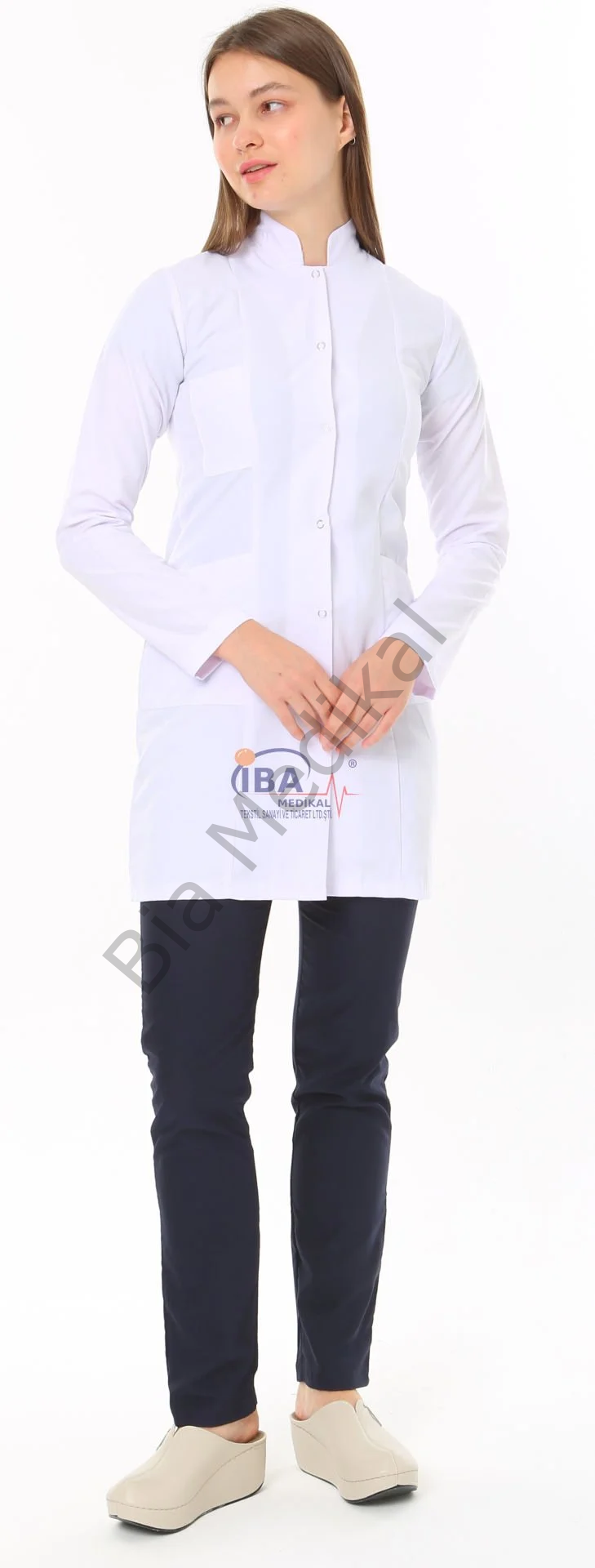 Doktor Önlükleri Önlük - Vizit - Hakim Yaka - Bayan - Önlük