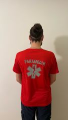 Sıfır yaka Comfort Paramedik (kırmızı)