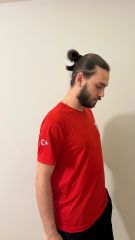 Sıfır yaka Comfort Paramedik (kırmızı)