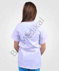 Doktor Önlükleri Önlük - Önlük - Kısa - Bayan - Hakim Yaka