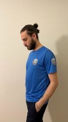 Sıfır yaka Comfort Paramedik (Saks mavisi)