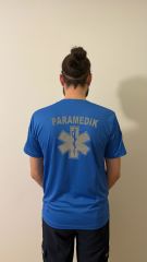 Polo yaka  Saks mavisi Comfort Paramedik