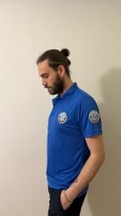 Polo yaka  Saks mavisi Comfort Paramedik