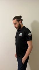 Polo yaka Siyah Comfort Paramedik tişört