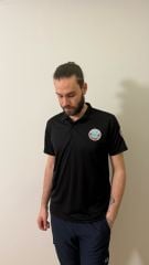 Polo yaka Siyah Comfort Paramedik tişört