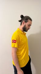 Polo yaka Sarı Comfort Paramedik