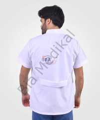 Doktor Önlükleri  -Önlük - Kısa - Erkek - Hakim Yaka