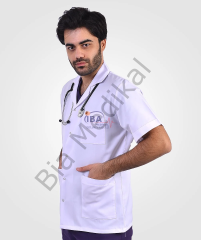 Doktor Önlükleri  Kısa  Erkek  Klasik Yaka