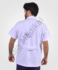 Doktor Önlükleri  Kısa  Erkek  Klasik Yaka