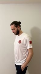 Sıfır yaka Comfort 112 Acil Sağlık (Beyaz) tişört