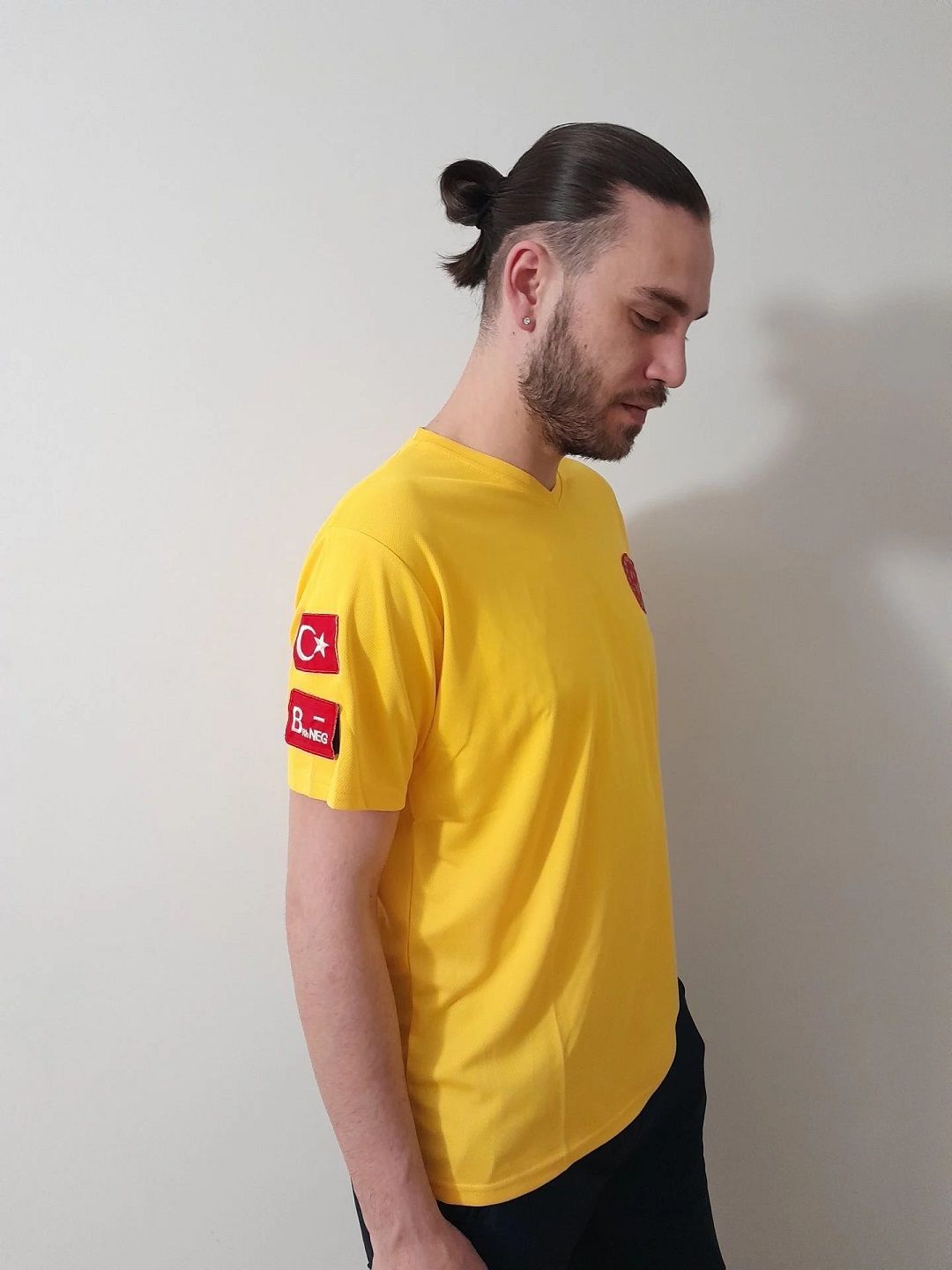 V -yaka Comfort 112 Acil Sağlık (sarı)