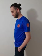 V -yaka Comfort 112 Acil Sağlık (Saks mavisi)