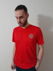 V -yaka Comfort 112 Acil Sağlık (Kırmızı)