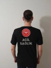 Sıfır Yaka PENYE  112 Acil Sağlık (Siyah)