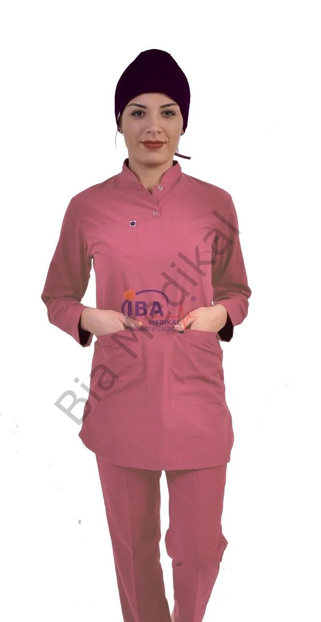 i-Soft Tesettür Likralı Takım 3XL - 54-56 Beden - Gül Kurusu