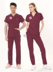BORDO HEMŞİRE FORMASI LİKRALI
