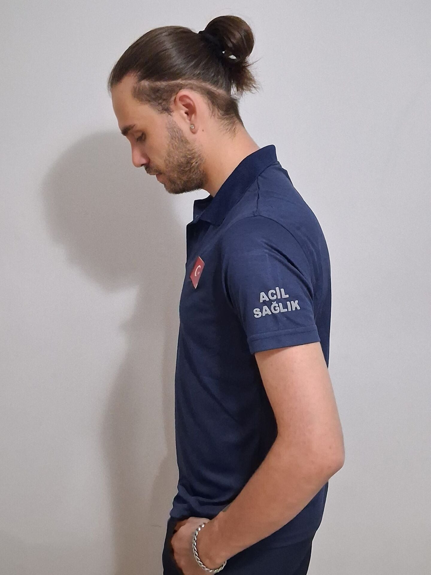 Polo yaka Comfort  Acil Sağlık lacivert AMBULANS KIYAFETİ