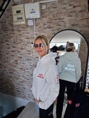 Acil sağlık 112  Kapşonlu Sweat (Beyaz)