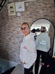 Acil sağlık 112  Kapşonlu Sweat (Beyaz)