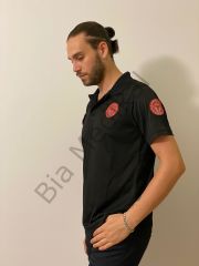 Polo yaka Comfort  Acil Sağlık (Siyah) tişört
