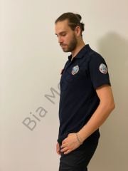 Polo yaka Lacoste Paramedik (Lacivert)