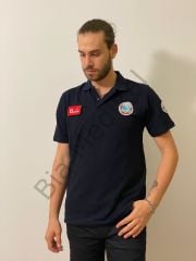 Polo yaka Lacoste Paramedik (Lacivert)