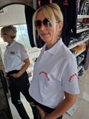 Polo yaka Paramedik t-shirt 2025 (Beyaz)(bia30)