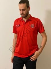 Polo yaka Lacoste 112 Acil Sağlık t-shirt (Kırmızı)